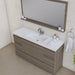 Alya Bath Paterno 60" Modern Freestanding Single Bathroom Vanity - Luxe Vanity & Tub