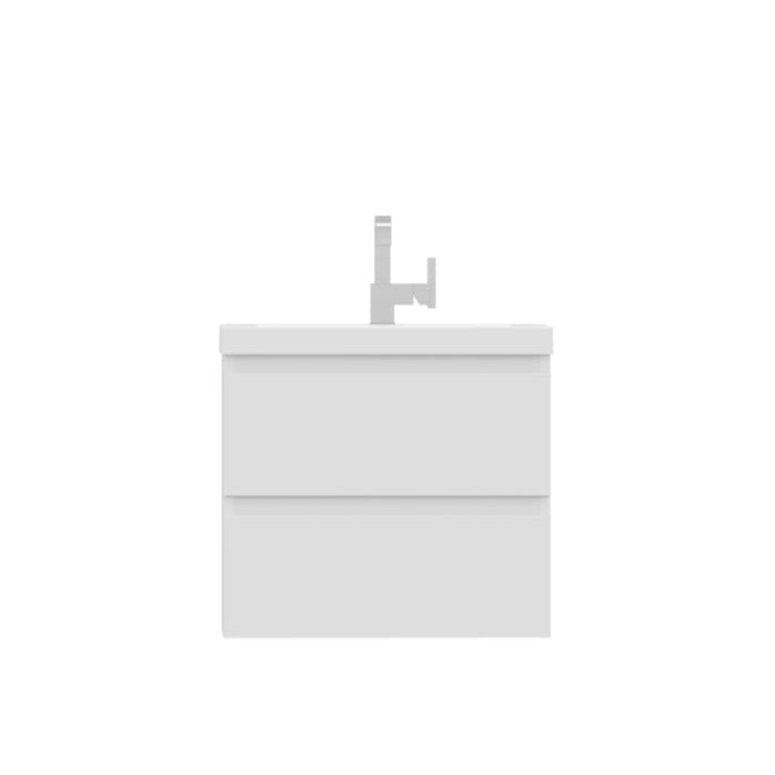 Alya Bath Paterno 24" Modern Wall Mounted Bathroom Vanity - Luxe Vanity & Tub