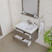 Alya Bath Paterno 30" Modern Wall Mounted Bathroom Vanity - Luxe Vanity & Tub