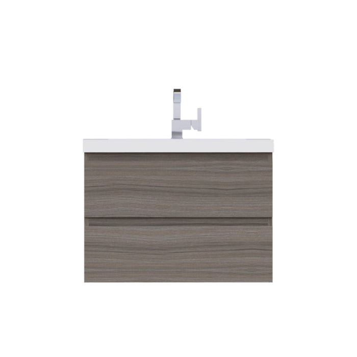 Alya Bath Paterno 30" Modern Wall Mounted Bathroom Vanity - Luxe Vanity & Tub