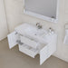 Alya Bath Paterno 48" Modern Wall Mounted Bathroom Vanity - Luxe Vanity & Tub