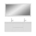 Alya Bath Paterno 60" Modern Wall Mounted Double Bathroom Vanity - Luxe Vanity & Tub