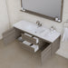 Alya Bath Paterno 60" Modern Wall Mounted Single Bathroom Vanity - Luxe Vanity & Tub