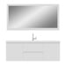 Alya Bath Paterno 60" Modern Wall Mounted Single Bathroom Vanity - Luxe Vanity & Tub