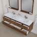 Alya Bath Paterno 72" Modern Wall Mounted Bathroom Vanity - Luxe Vanity & Tub