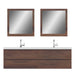 Alya Bath Paterno 72" Modern Wall Mounted Bathroom Vanity - Luxe Vanity & Tub