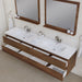 Alya Bath Paterno 84" Modern Wall Mounted Bathroom Vanity - Luxe Vanity & Tub