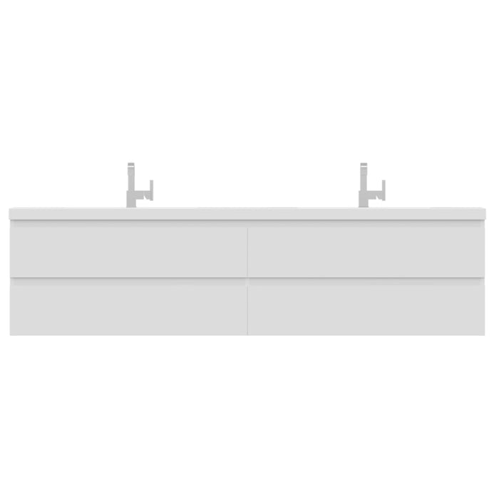 Alya Bath Paterno 84" Modern Wall Mounted Bathroom Vanity - Luxe Vanity & Tub