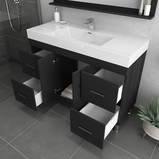 Alya Bath Ripley 48" Single Vanity with Sink - Luxe Vanity & Tub