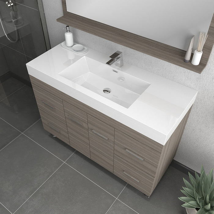 Alya Bath Ripley 48" Single Vanity with Sink - Luxe Vanity & Tub