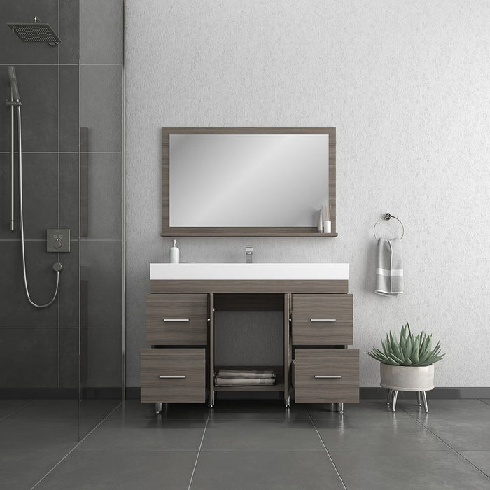 Alya Bath Ripley 48" Single Vanity with Sink - Luxe Vanity & Tub