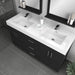 Alya Bath Ripley 60" Freestanding Double Vanity with Sink - Luxe Vanity & Tub