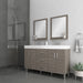 Alya Bath Ripley 60" Freestanding Double Vanity with Sink - Luxe Vanity & Tub