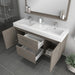 Alya Bath Ripley 60" Wall Mounted Double Vanity with Sink - Luxe Vanity & Tub