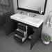 Alya Bath Ripley 48" Double Vanity with Sink - Luxe Vanity & Tub