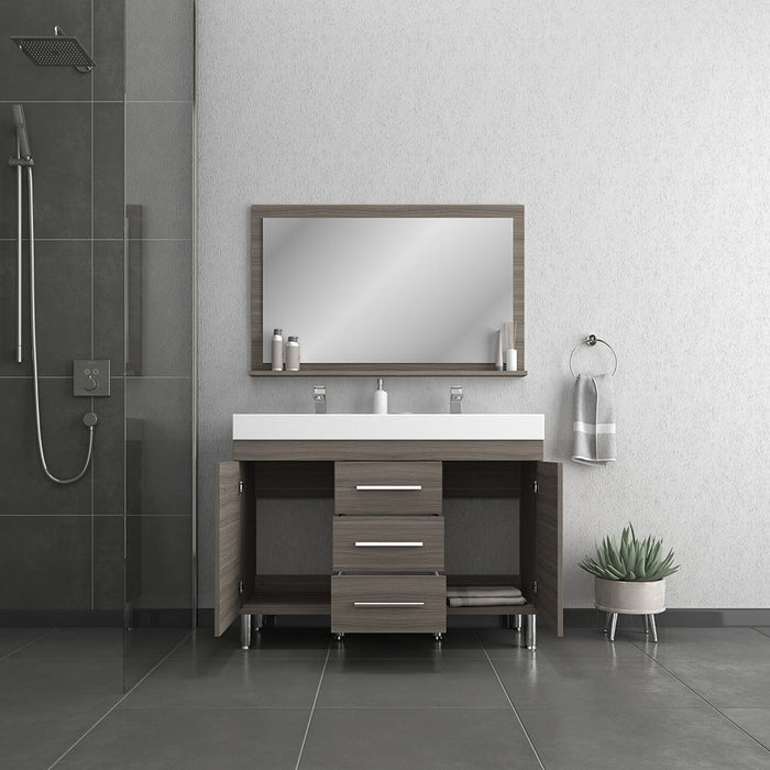 Alya Bath Ripley 48" Double Vanity with Sink - Luxe Vanity & Tub