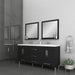 Alya Bath Ripley 72" Double Vanity with Sink - Luxe Vanity & Tub