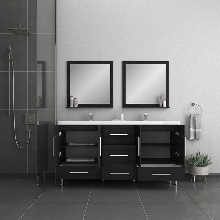 Alya Bath Ripley 72" Double Vanity with Sink - Luxe Vanity & Tub