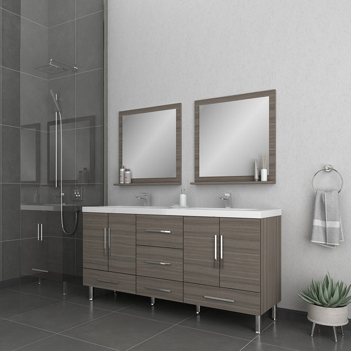 Alya Bath Ripley 72" Double Vanity with Sink - Luxe Vanity & Tub