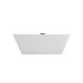 Bellaterra Home Brussels 67" x 24" Glossy White Rectangle Acrylic Freestanding Soaking Bathtub - Luxe Vanity & Tub