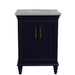 Bellaterra Home Forli 25" 2-Door 1-Drawer Blue Freestanding Vanity Set - Luxe Vanity & Tub