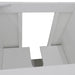 Bellaterra Home Forli 36" 2-Door 3-Drawer White Freestanding Vanity Base With Left Door - Luxe Vanity & Tub