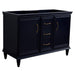 Bellaterra Home Forli 48" 2-Door 3-Drawer Blue Freestanding Double Vanity Base - Luxe Vanity & Tub