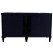 Bellaterra Home Forli 60" 2-Door 6-Drawer Blue Freestanding Single Vanity Base - Luxe Vanity & Tub