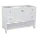 Bellaterra Home Monterey 48" 2-Door 4-Drawer White Freestanding Vanity Base