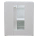 Bellaterra Home Terni 30" 1-Door 2-Drawer White Freestanding Vanity Base - Luxe Vanity & Tub