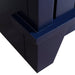 Bellaterra Home Terni 48" 2-Door 2-Drawer Blue Freestanding Vanity Base - Luxe Vanity & Tub