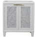 Bellaterra Home Trento 30" 2-Door 1-Drawer White Freestanding Vanity Base