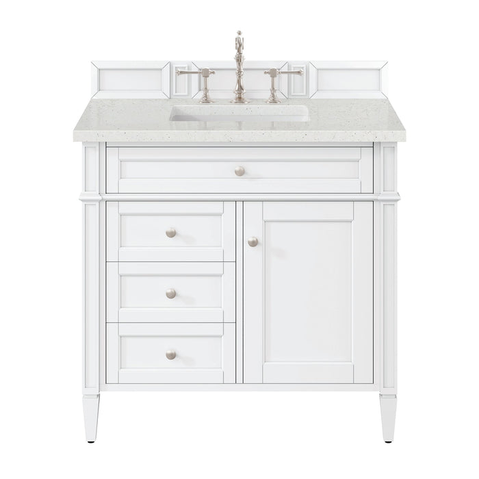 Brittany 36"Single Bathroom Vanity in Bright White