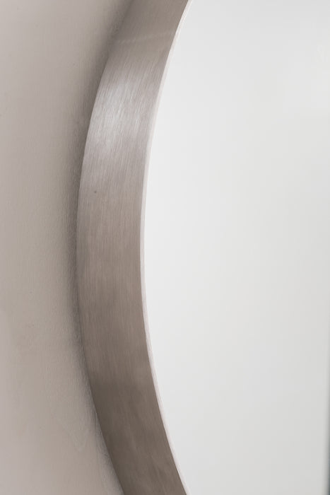 20" Simplicity Mirror, Brushed Nickel