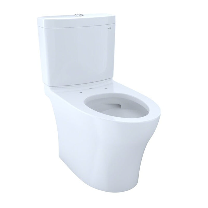 TOTO Aquia IV 0.9 / 1.28 GPF Dual Flush Two Piece Elongated Toilet with Push Button Flush - Luxe Vanity & Tub