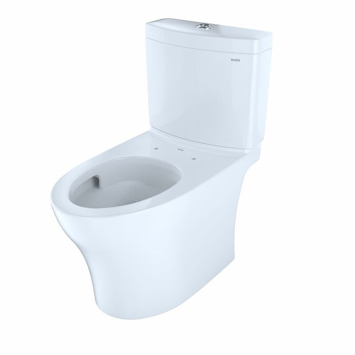 TOTO Aquia IV 0.9 / 1.28 GPF Dual Flush Two Piece Elongated Toilet with Push Button Flush - Luxe Vanity & Tub