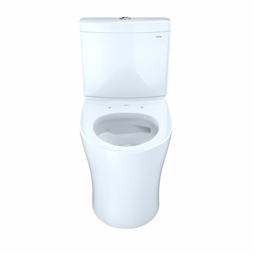 TOTO Aquia IV 0.9 / 1.28 GPF Dual Flush Two Piece Elongated Toilet with Push Button Flush - Luxe Vanity & Tub