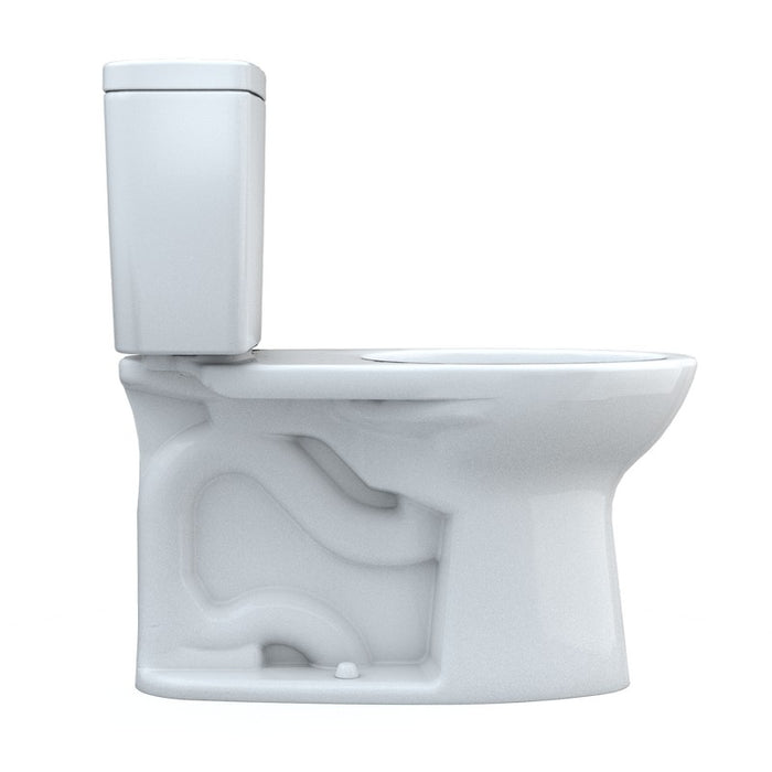 TOTO Drake 1.28 GPF Two Piece Elongated Toilet with Right Hand Lever - Luxe Vanity & Tub