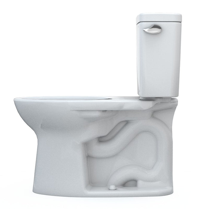 TOTO Drake 1.28 GPF Two Piece Elongated Toilet with Right Hand Lever - Luxe Vanity & Tub