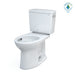 TOTO Drake 1.28 GPF Two Piece Elongated Toilet with Right Hand Lever - Luxe Vanity & Tub