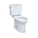 TOTO Drake 1.6 GPF Two Piece Elongated Chair Height Toilet with Left Hand Lever - Luxe Vanity & Tub