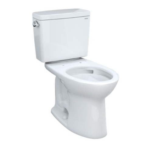 TOTO Drake 1.6 GPF Two Piece Elongated Toilet with Left Hand Lever - Luxe Vanity & Tub