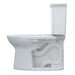 TOTO Drake 1.28 GPF Two Piece Elongated Chair Height Toilet with Left Hand Lever - Luxe Vanity & Tub