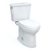 TOTO Drake 1.28 GPF Two Piece Elongated Chair Height Toilet with Left Hand Lever - Luxe Vanity & Tub