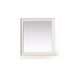 36" Addison Rectangular Mirror, Glossy White - Luxe Vanity & Tub