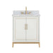 Gracie 30" Single Bathroom Vanity in White - Luxe Vanity & Tub