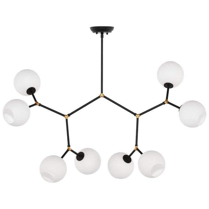 Nuevo Living Atom 8 Pendant Lighting in White HGRA537