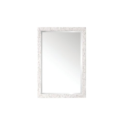 26" Callie Mirror, White Mother of Pearl - Luxe Vanity & Tub