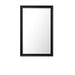 26" Glenbrooke Mirror, Black Onyx - Luxe Vanity & Tub