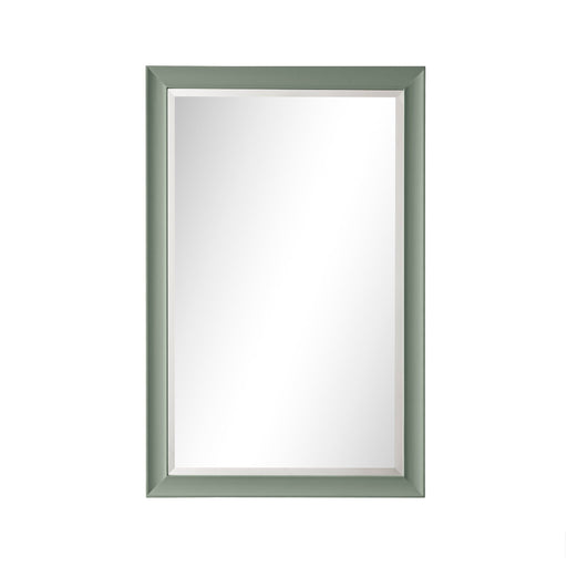 26" Glenbrooke Mirror, Smokey Celadon - Luxe Vanity & Tub